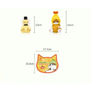 MOFUSAND: Cat Fu Q Cute Chibi Series 2 - 1 Blind Bag (4-Pack Figure)-4