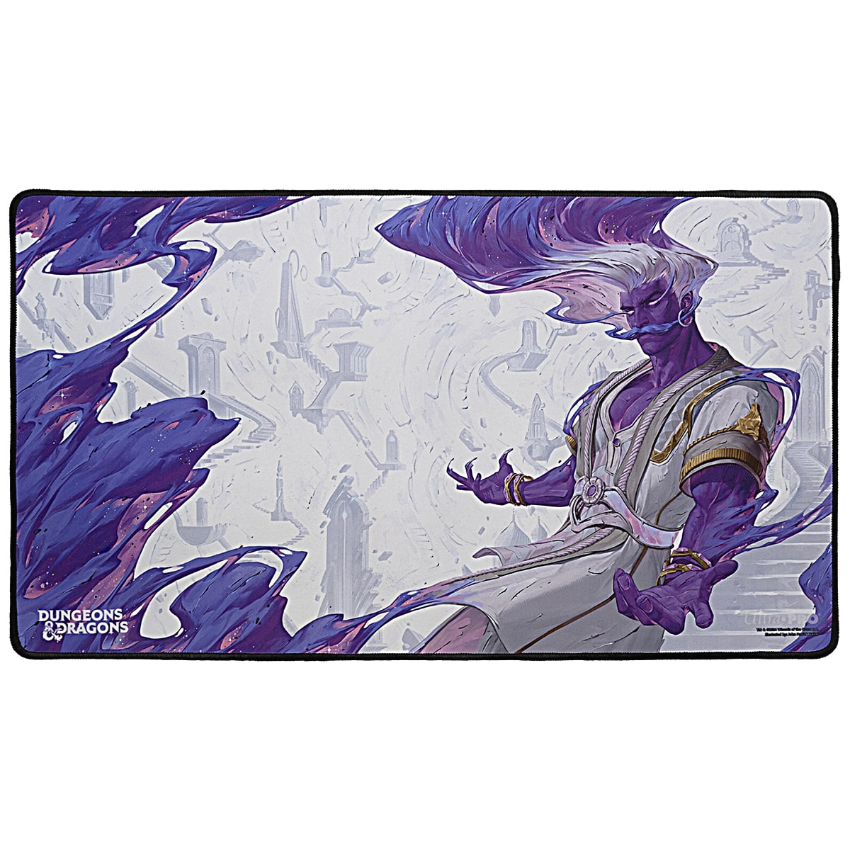 Dungeons & Dragons: Quests from the Infinite Staircase Alternate Art Black Stitched Playmat - Bards & Cards