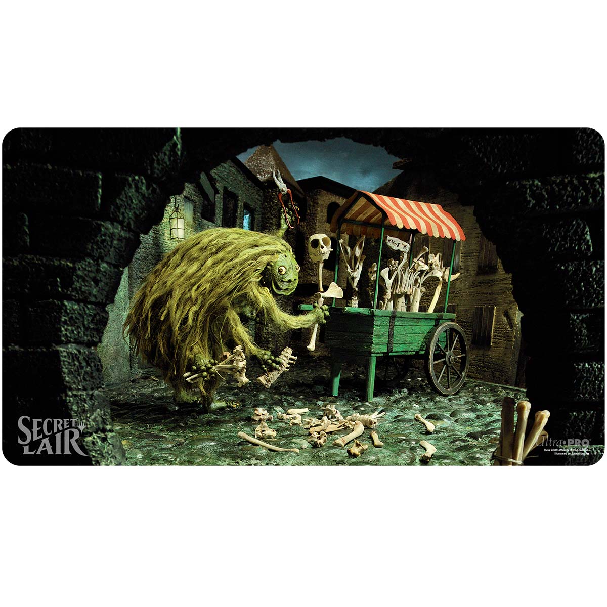 Magic: the Gathering - Secret Lair Diabolical Dioramas Fiend Artisan Playmat - Bards & Cards