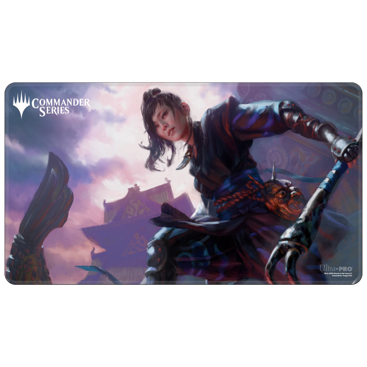 Magic: the Gathering - Stitched Playmat: Commander Series 2 - Yuriko - Bards & Cards