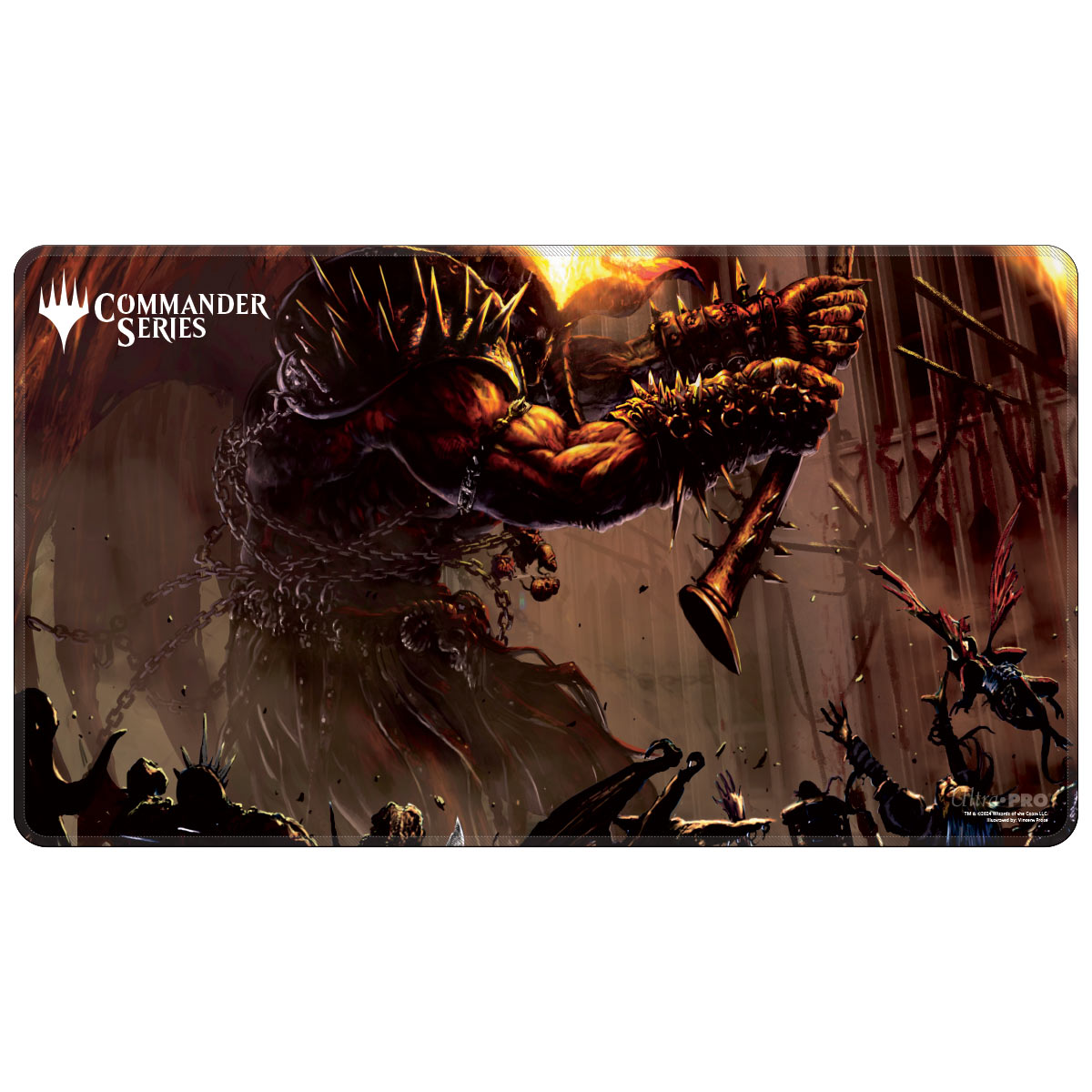 Magic: the Gathering - Stitched Playmat: Commander Series 2 - Rakdos - Bards & Cards