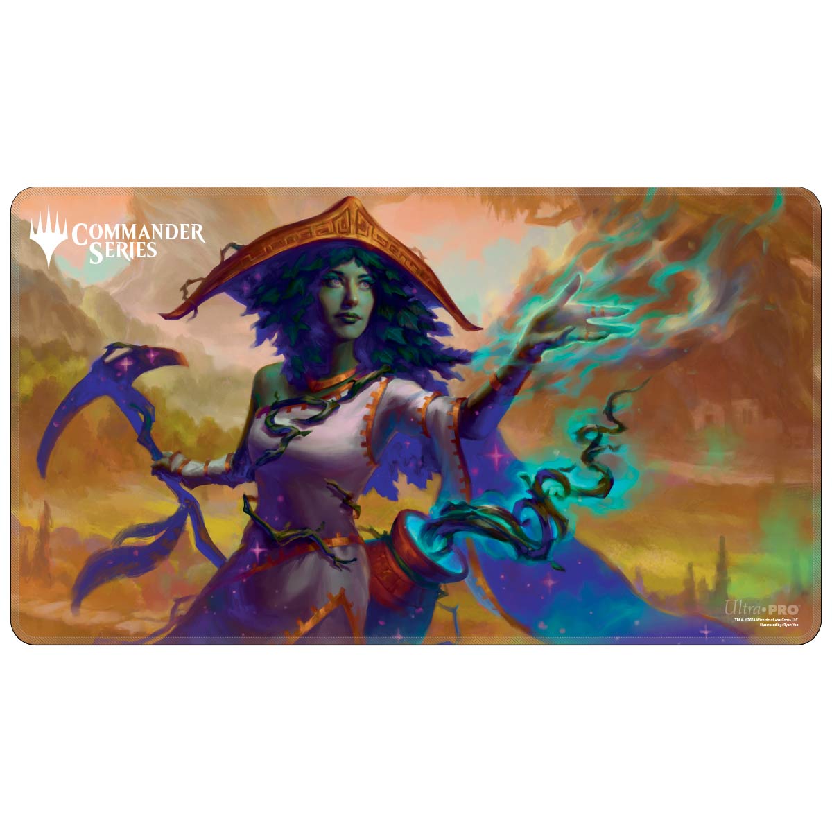 Magic: the Gathering - Stitched Playmat: Commander Series 2 - Sythis - Bards & Cards