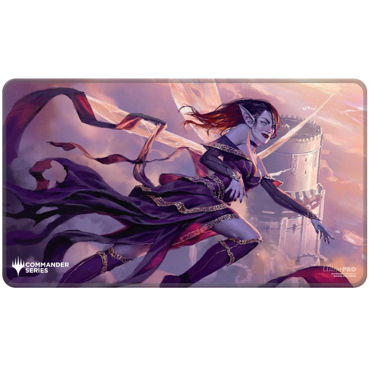 Magic: the Gathering - Stitched Playmat: Commander Series 4 - Alela