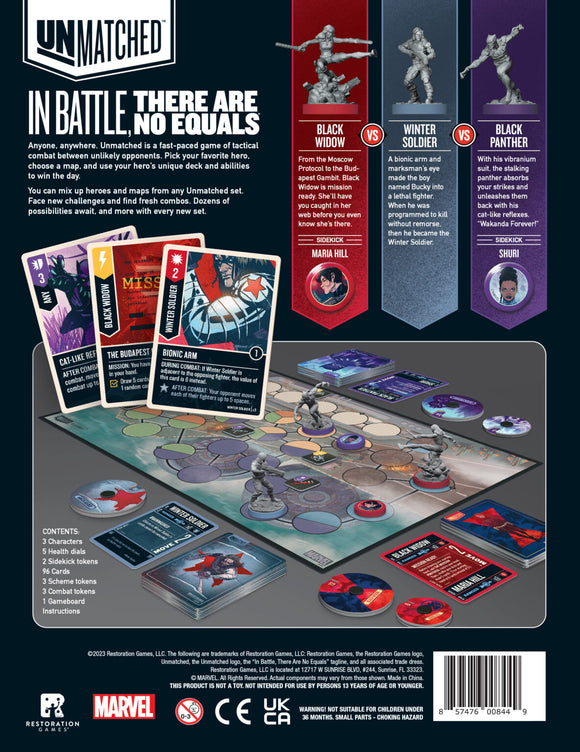 Unmatched: Marvel For King and Country - Bards & Cards