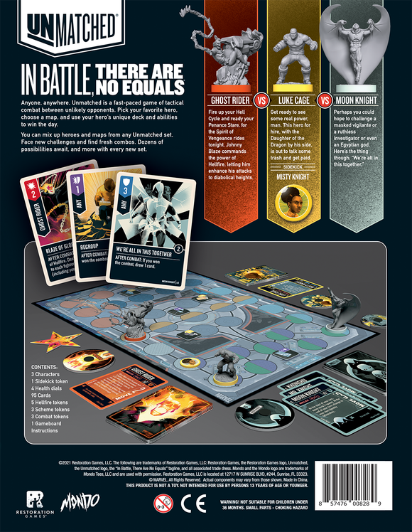 Unmatched: Marvel Redemption Row - Bards & Cards