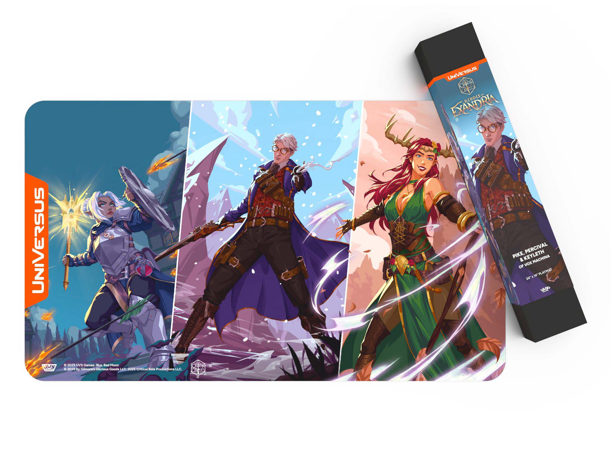 UniVersus: Critical Role - Heroes of Exandria Playmats - 0