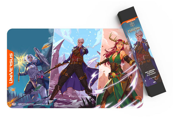 UniVersus: Critical Role - Heroes of Exandria Playmats - Bards & Cards