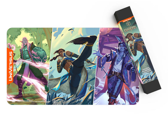 UniVersus: Critical Role - Heroes of Exandria Playmats - Bards & Cards