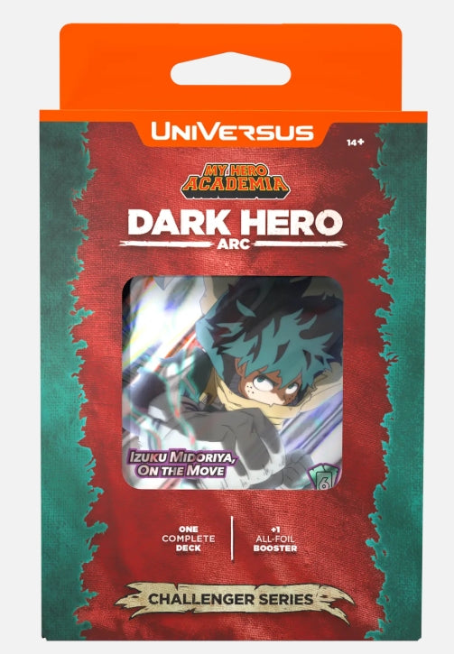 Universus My Hero Academia Dark Hero Arc Challenger Series Deck