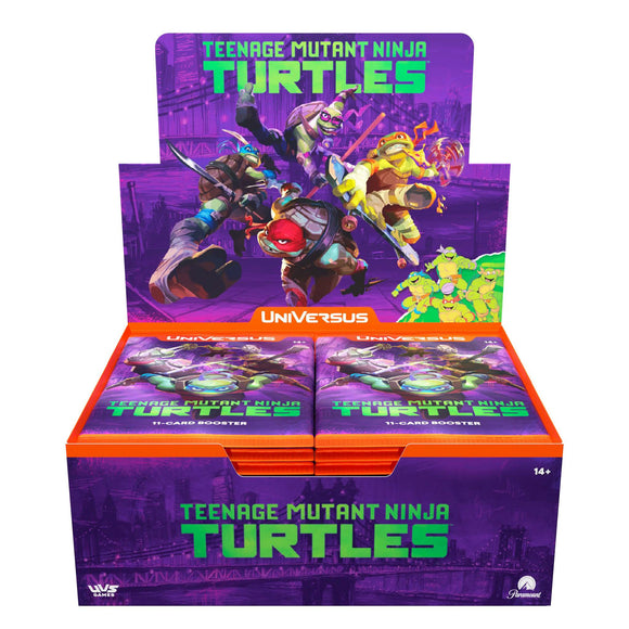 UniVersus CCG: Teenage Mutant Ninja Turtles Booster Display - Bards & Cards