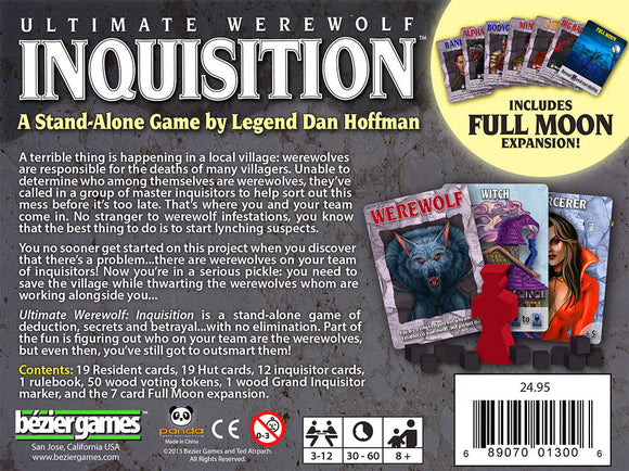 Ultimate Werewolf: Inquisition - Bards & Cards