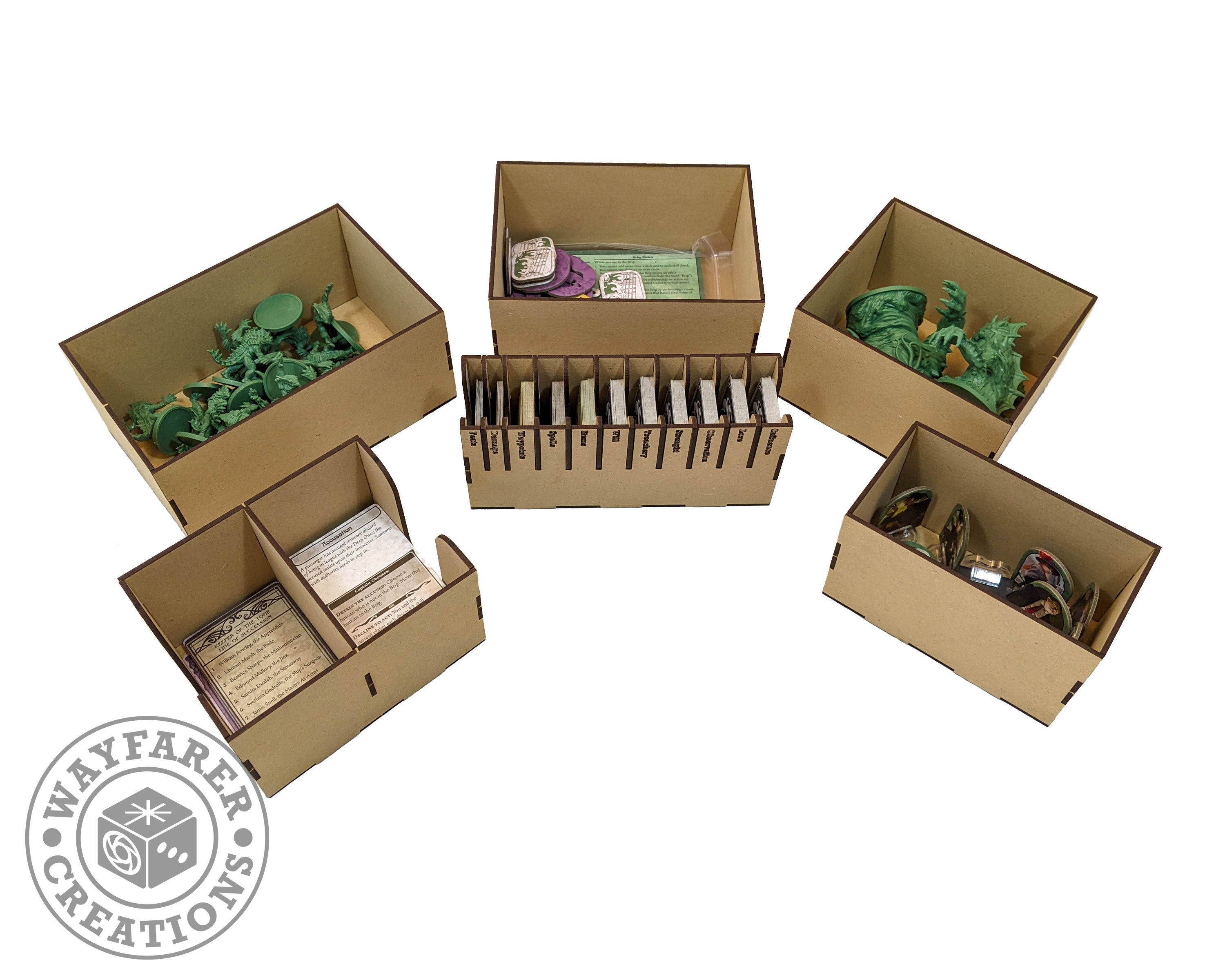 Unfathomable Board Game Organizer Insert - 0