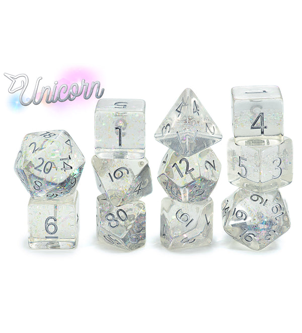Gate Keeper Games - Holographic 7-Dice Set - Bards & Cards