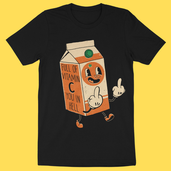 'Vitamin C You In Hell' Shirt - Bards & Cards