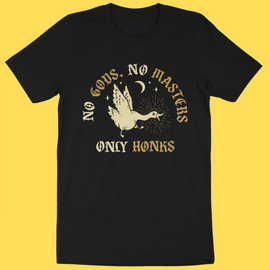 'No Gods, No Masters' Shirt - Bards & Cards