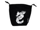Celtic Knot Dragon Reversible Microfiber Self-Standing Large Dice Bag - Bards & Cards