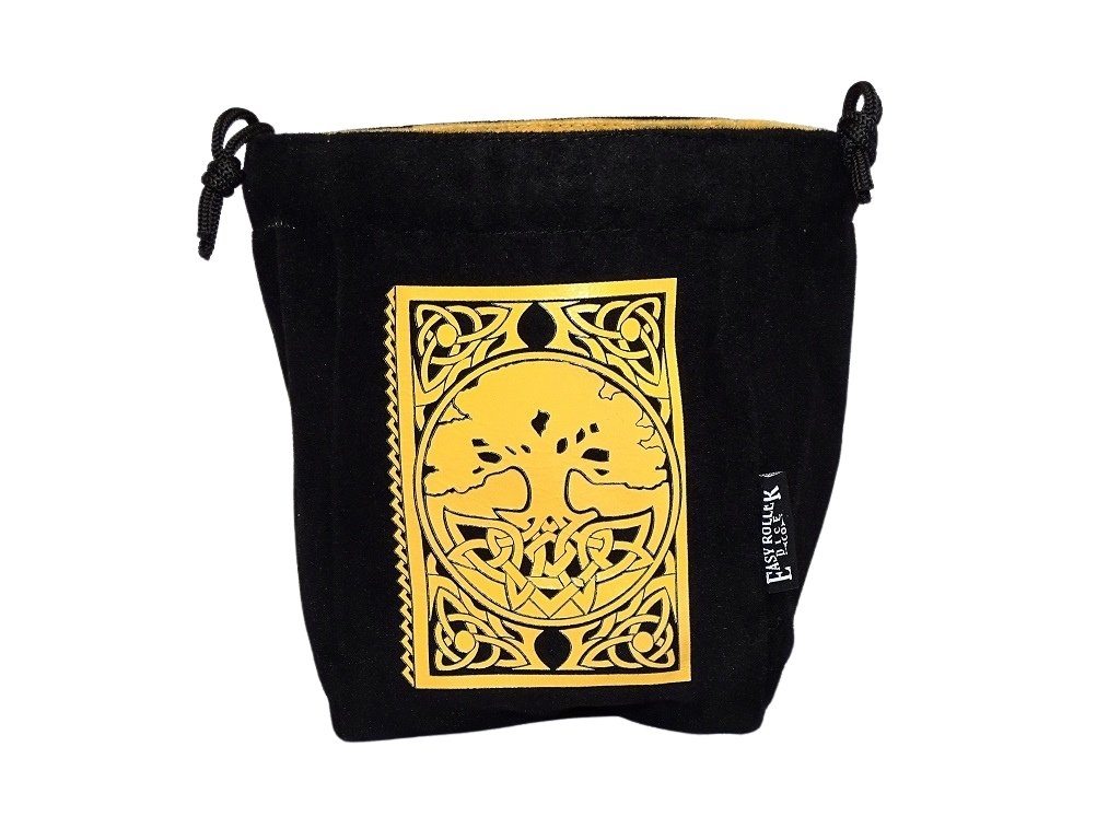 Spell Book Reversible Microfiber Self-Standing Large Dice Bag - 0