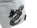 Celtic Knot Dragon Reversible Microfiber Self-Standing Large Dice Bag - Bards & Cards