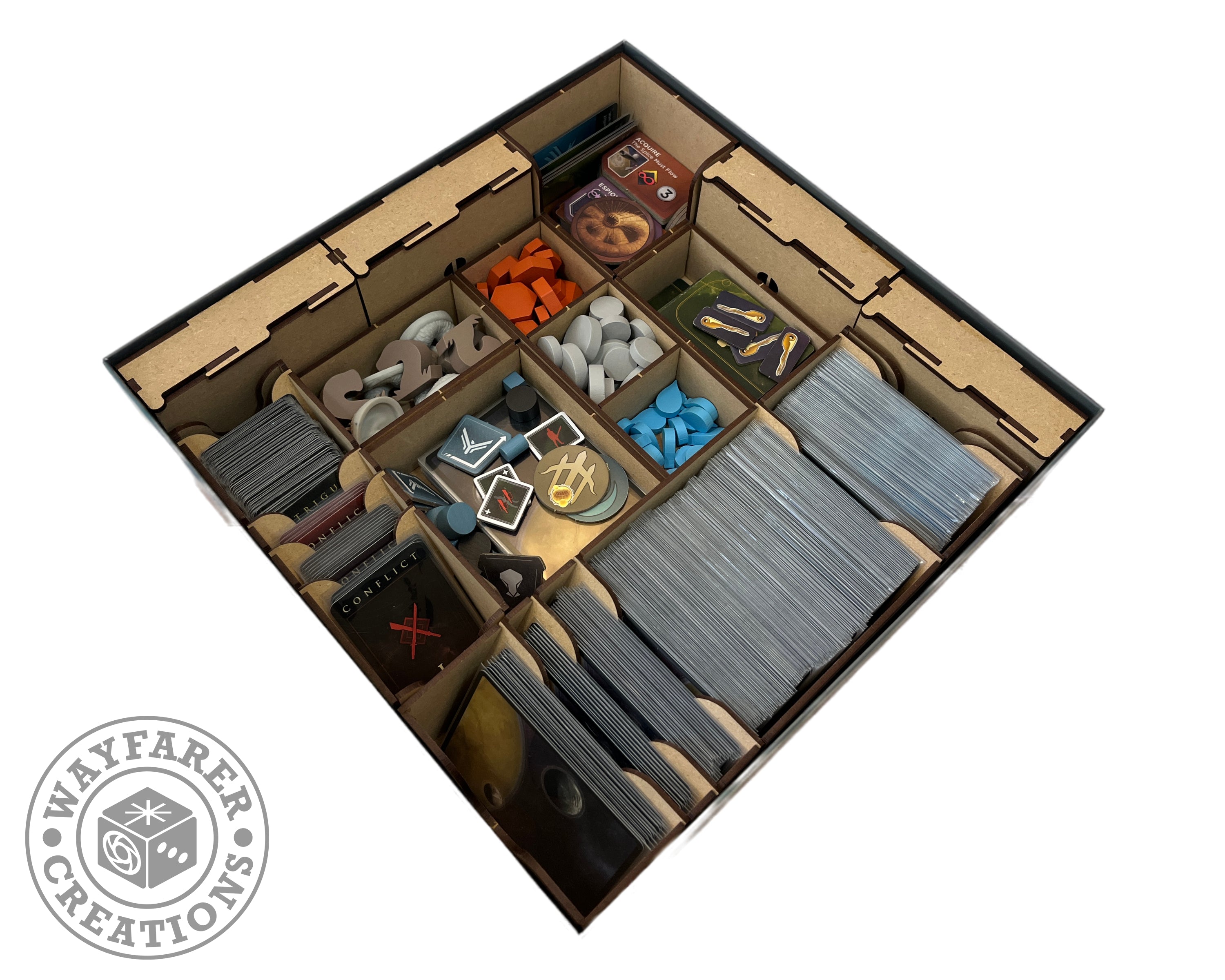 Dune Imperium Uprising Board Game Organizer Insert - 0