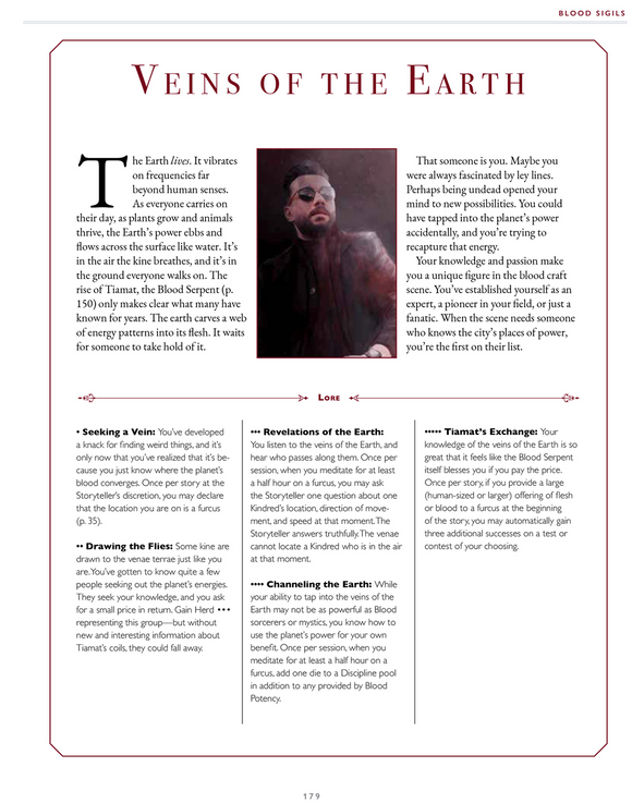 Vampire: The Masquerade (5th Edition) - Blood Sigils Sourcebook - Bards & Cards