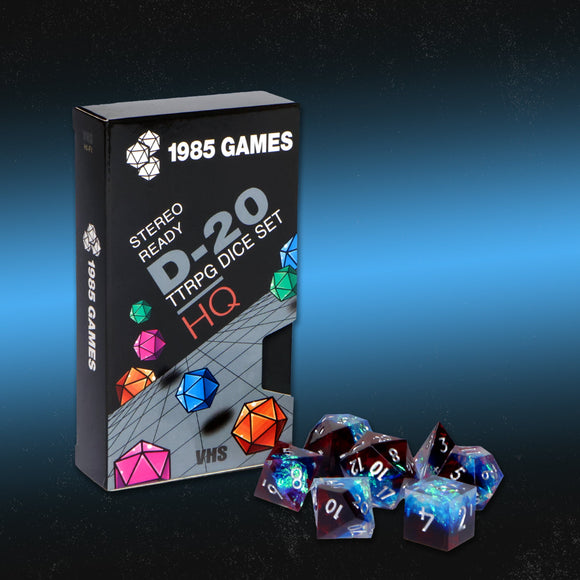 1985 Games Presents: Sharp Edge VHS Dice - Bards & Cards