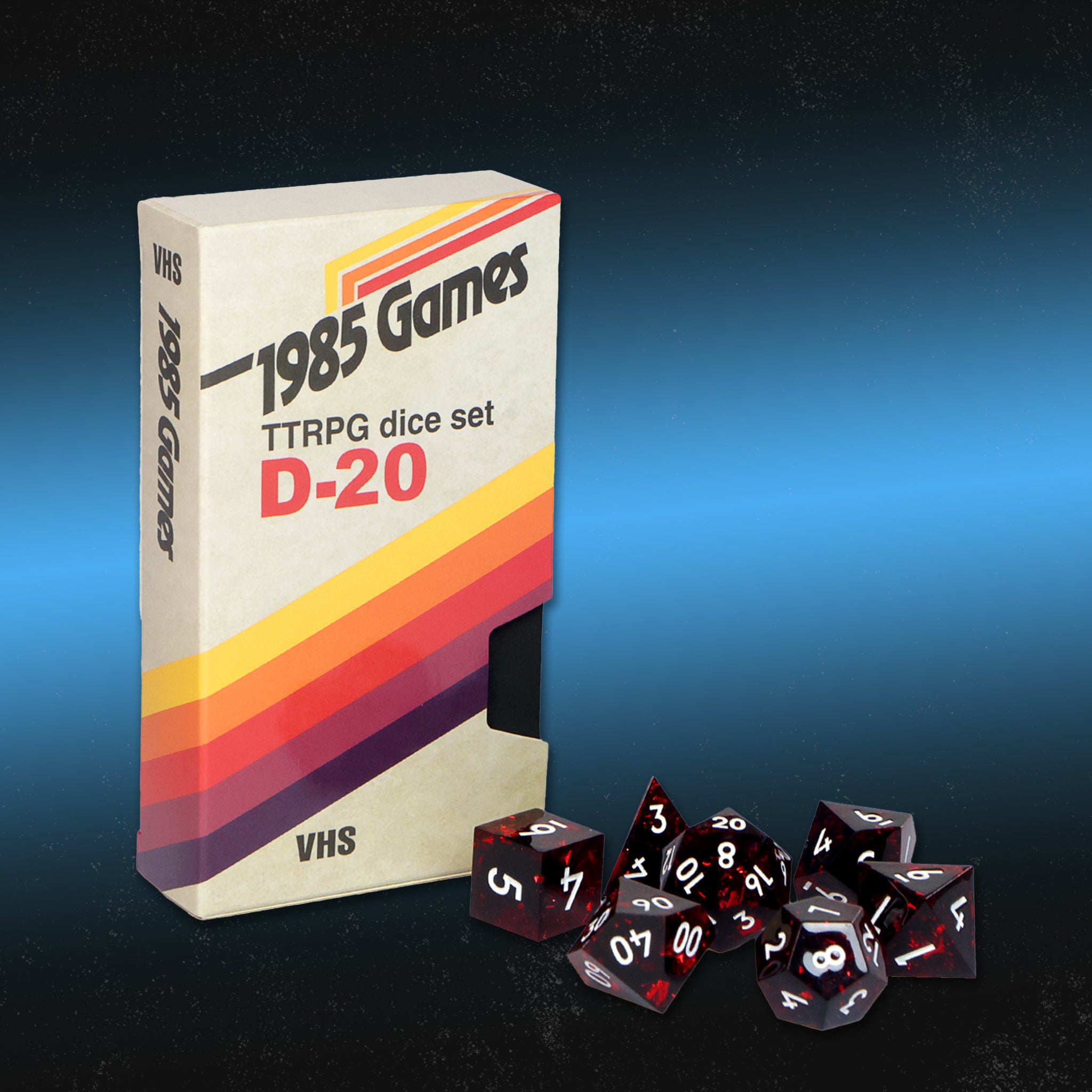 1985 Games Presents: Sharp Edge VHS Dice - 0