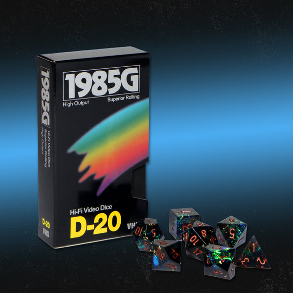 1985 Games Presents: Sharp Edge VHS Dice - Bards & Cards