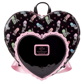 Loungefly: Valfre Double Heart Mini Backpack - Bards & Cards