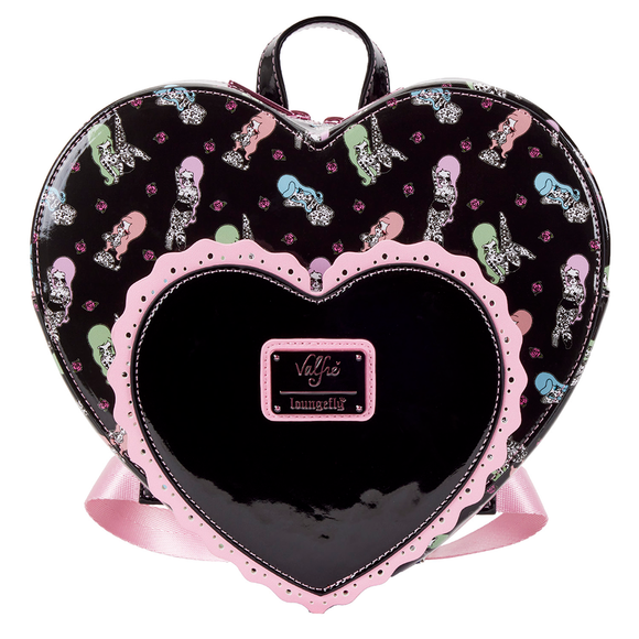 Loungefly: Valfre Double Heart Mini Backpack - Bards & Cards