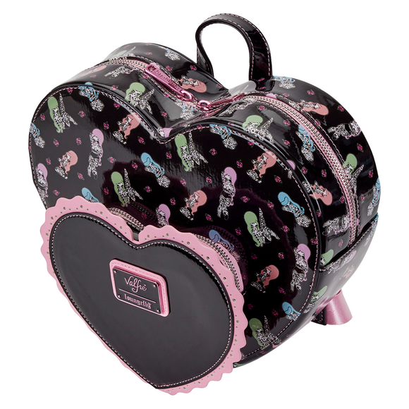Loungefly: Valfre Double Heart Mini Backpack - Bards & Cards