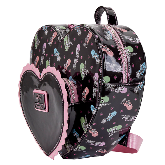 Loungefly: Valfre Double Heart Mini Backpack - Bards & Cards