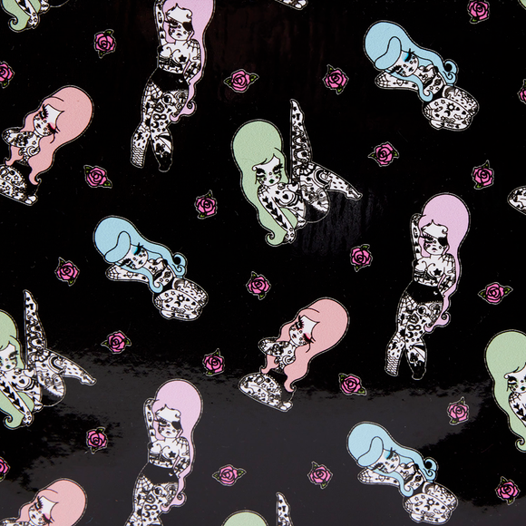 Loungefly: Valfre Double Heart Mini Backpack - Bards & Cards