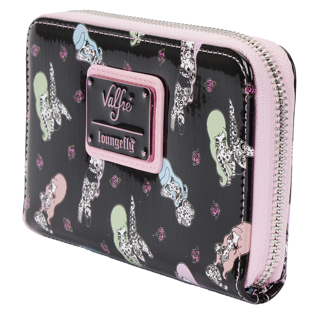 Loungefly: Valfre Tattoo Aop Zip Around Wallet