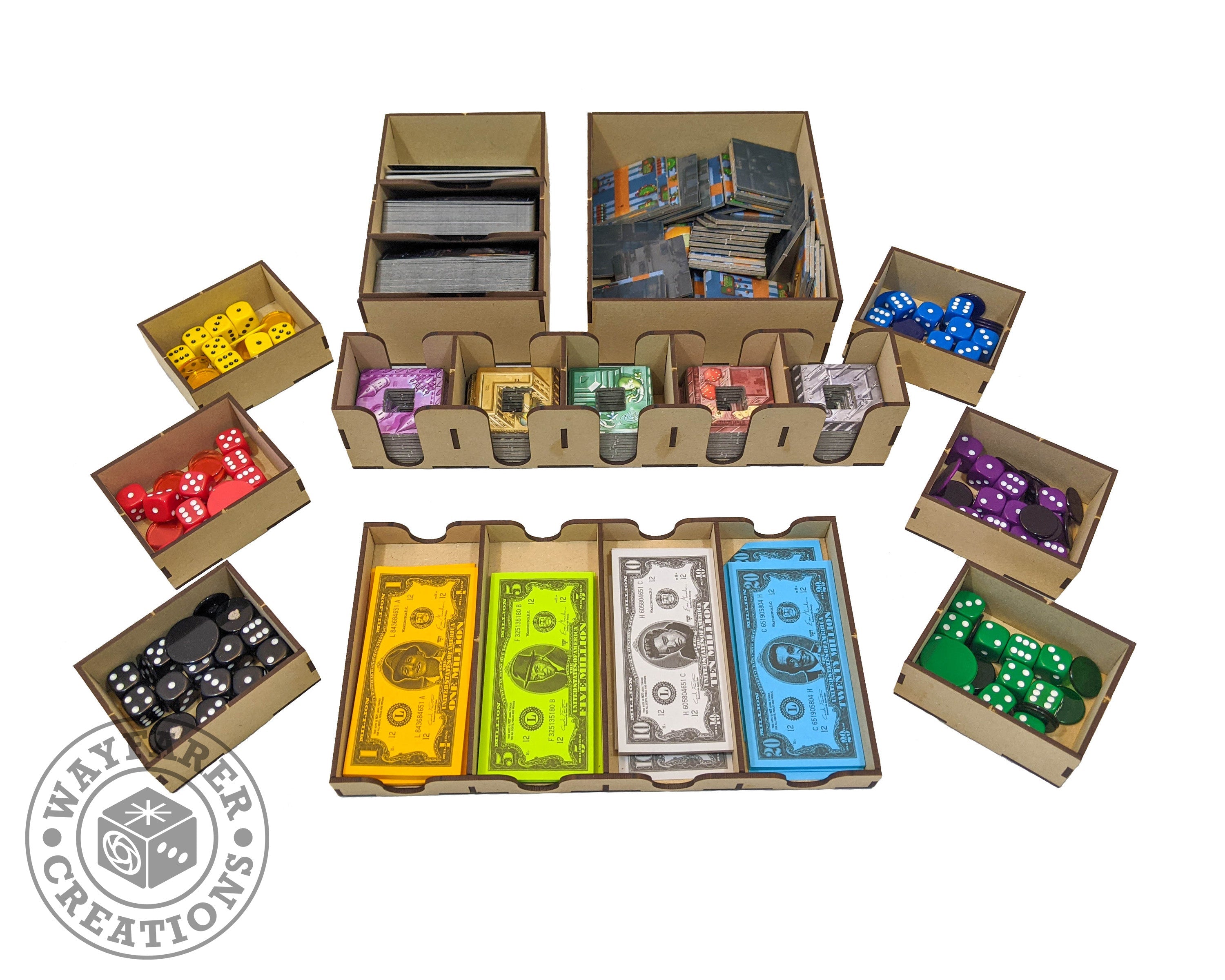 Lords of Vegas Board Game Organizer Insert - 0