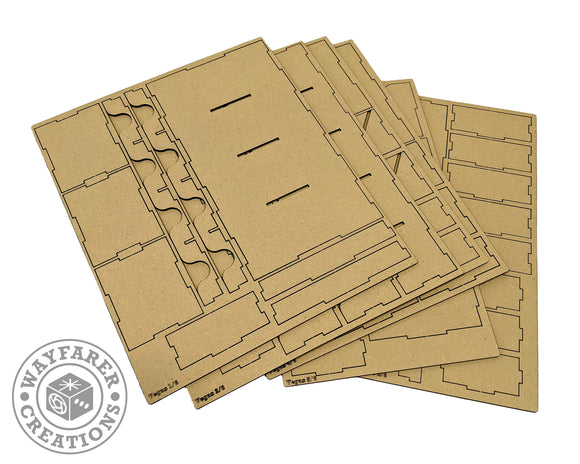 Lords of Vegas Board Game Organizer Insert - Bards & Cards