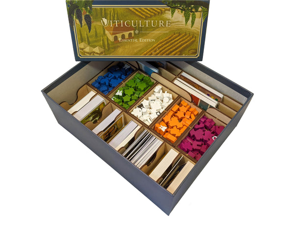 Viticulture Board Game Organizer Insert - Bards & Cards