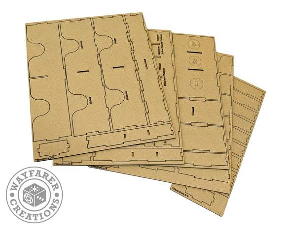 Viticulture Board Game Organizer Insert - Bards & Cards