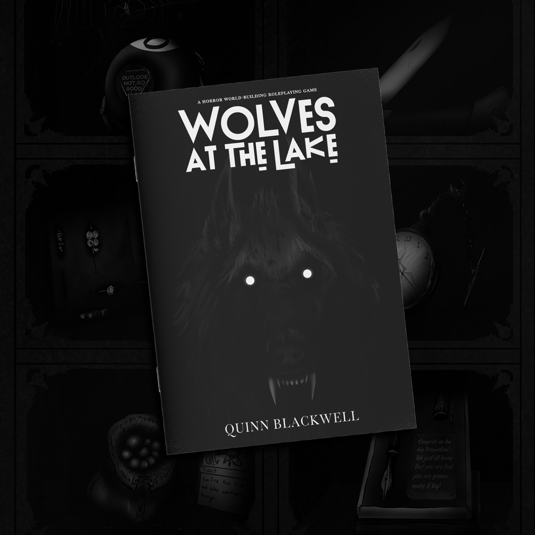 Wolves at the Lake: Full Moon Edition