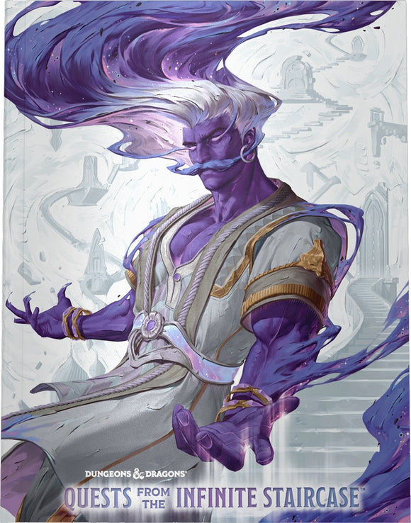 Dungeons & Dragons - Quests from the Infinite Staircase (Hardcover) (Alternate Cover) - Bards & Cards