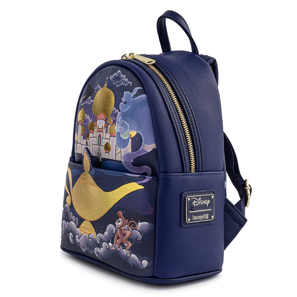 Loungefly: Disney - Aladdin Princess Jasmine Castle Mini Backpack - Bards & Cards