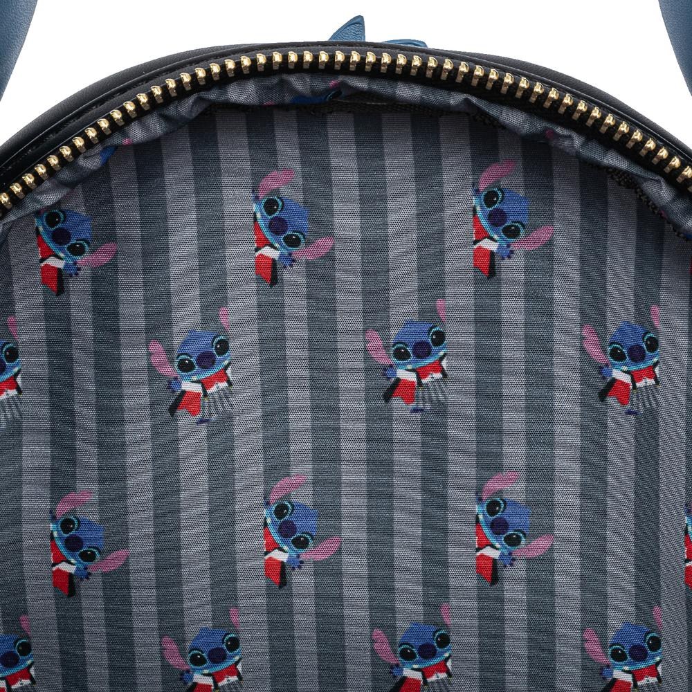 Loungefly: Disney Vampire Stitch Bow Tie Mini Backpack