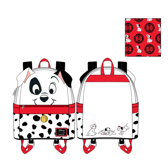 Loungefly: Disney 101 Dalmatians 70th Anniversary Cosplay Mini Backpack - Bards & Cards