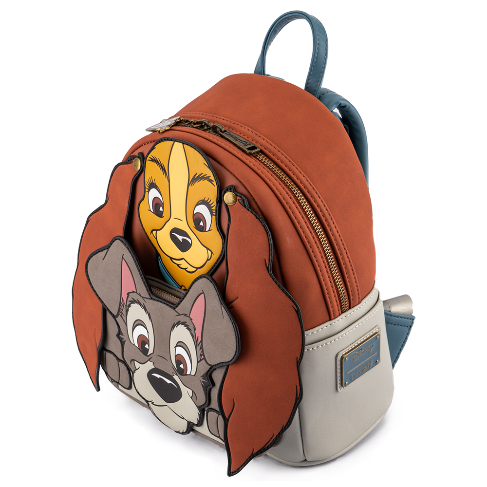 Loungefly: Disney Lady and the Tramp Cosplay Mini Backpack - 0