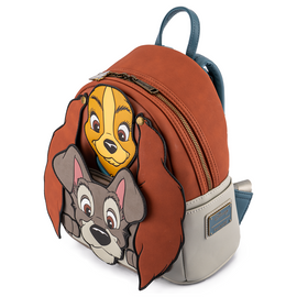 Loungefly: Disney Lady and the Tramp Cosplay Mini Backpack - Bards & Cards