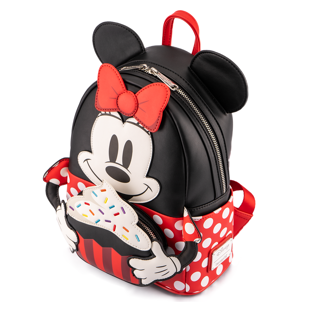 Loungefly: Disney Minnie Oh My Cosplay Sweets Mini Backpack - 0