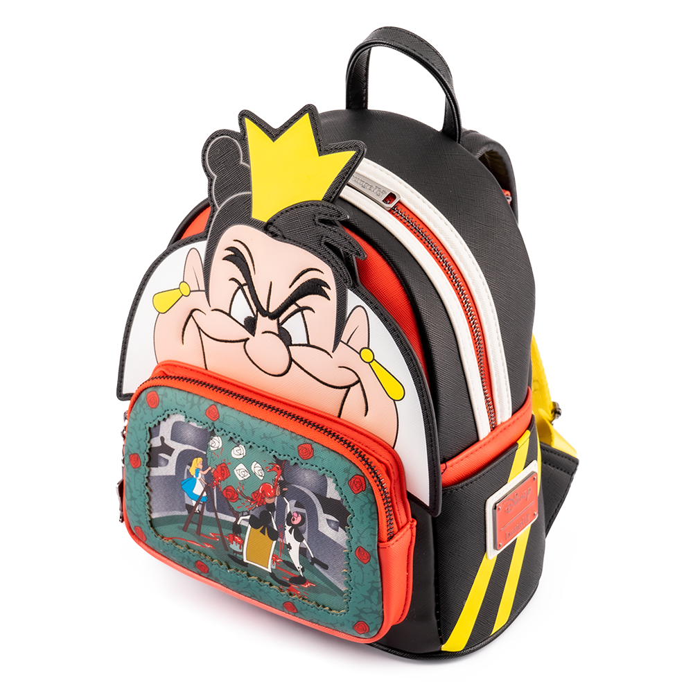 Loungefly: Disney - Villains Scene Series Queen Of Hearts Mini Backpack - 0