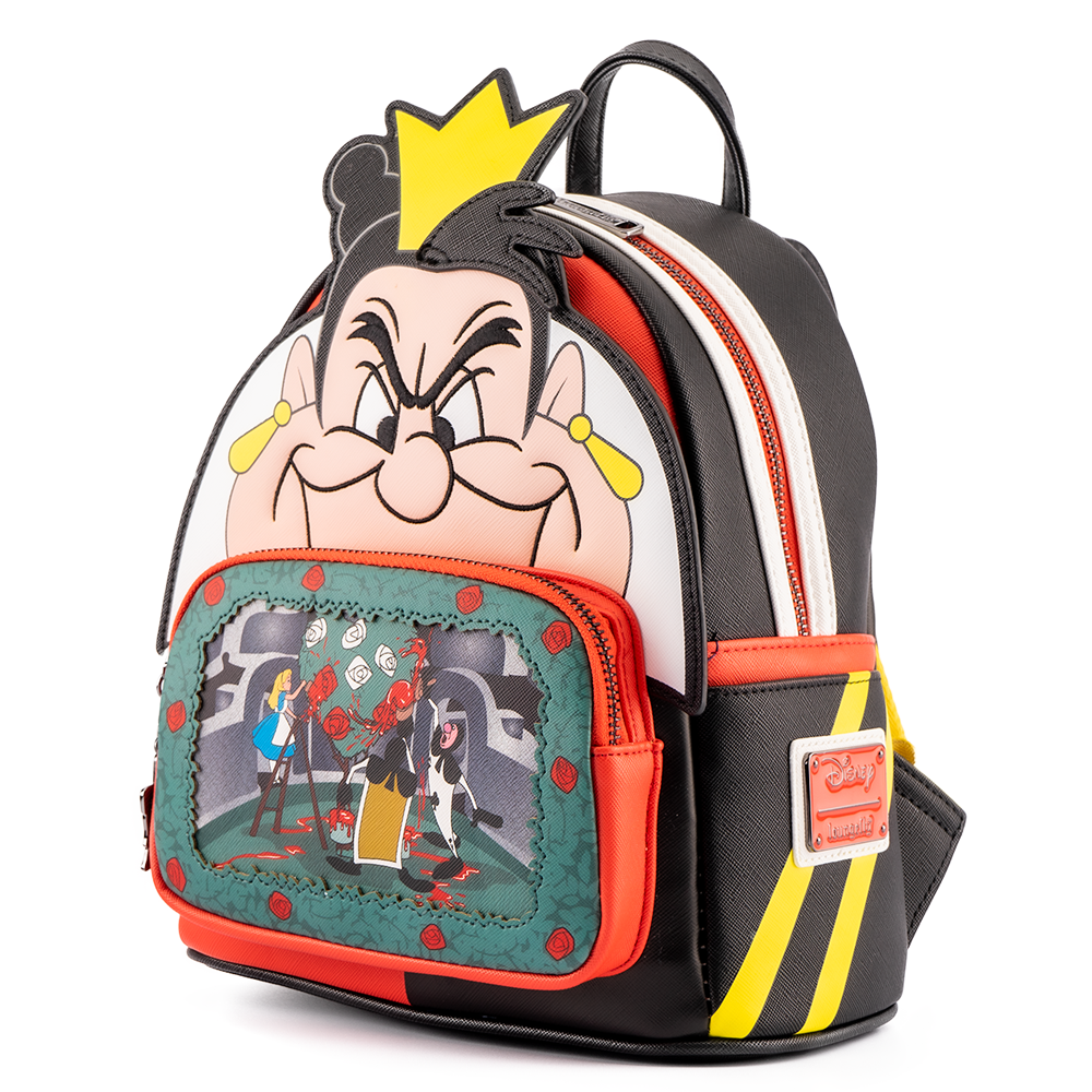 Loungefly Disney Villains Scene Series Queen Of Hearts Mini Backpack - Thumbnail 2