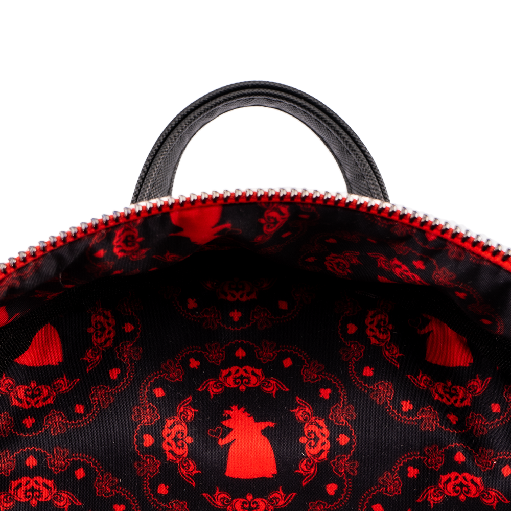 Loungefly Disney Villains Scene Series Queen Of Hearts Mini Backpack - Thumbnail 5