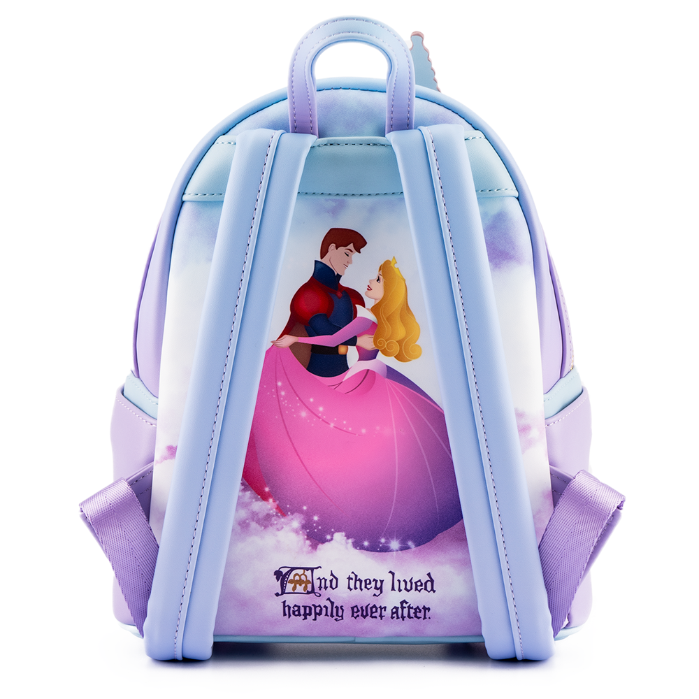 Loungefly Disney Princess Castle Series Sleeping Beauty Mini Backpack - Thumbnail 4