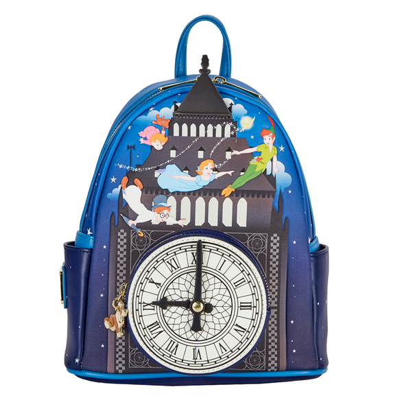 Loungefly: Disney Peter Pan Glow Clock Mini Backpack - Bards & Cards